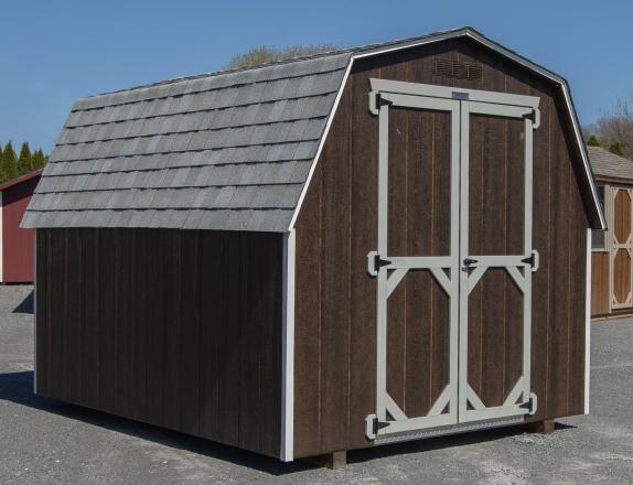 8x10 Madison Mini Barn Storage Shed Available At Pine Creek Structures of Spring Glen