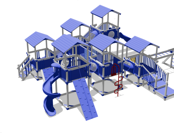 ASTM Commercial Play Sets in CT by Pine Creek Structures of Berlin