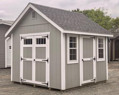 10 x 10 Cape Cod Shed in Binghamton