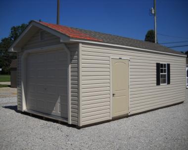 12'x24' Vinyl peak Garage w/ Loft