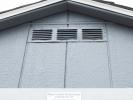  8x10 Economy Style Madison Peak Storage Shed End Vents