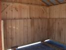 10x12 Run In Barn With Interior Kick Boards