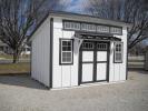 10'x14' Lean -To Shed w/ LP Board & Batten Siding 