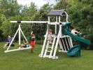 VINYL  SWINGSET AT PINE CREEK STRUCTURES IN YORK,PA.